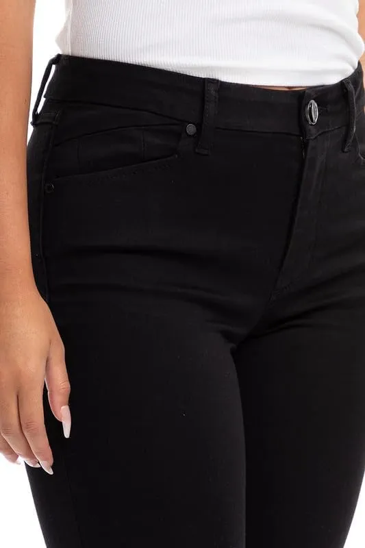 1822 Denim Holly Better Butter High-Rise Slim Boot Jeans for Women in Black - Ultra-Comfy Stretch with Sculpting Fit