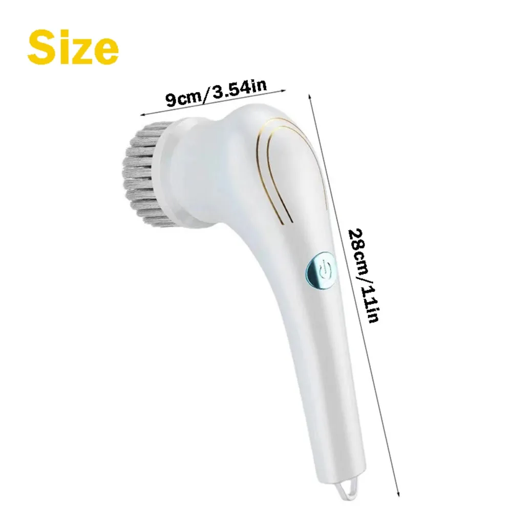 5-In-1 Cordless Electric Cleaning Brush | USB Rechargeable