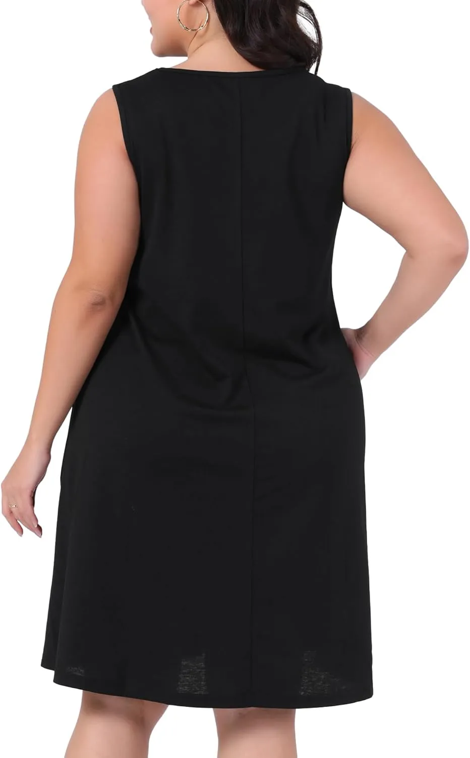Agnes Orinda Plus Size Summer Dresses for Women 2025 Floral Tank Dress Sleeveless Boho Beach Sundresses with Pockets