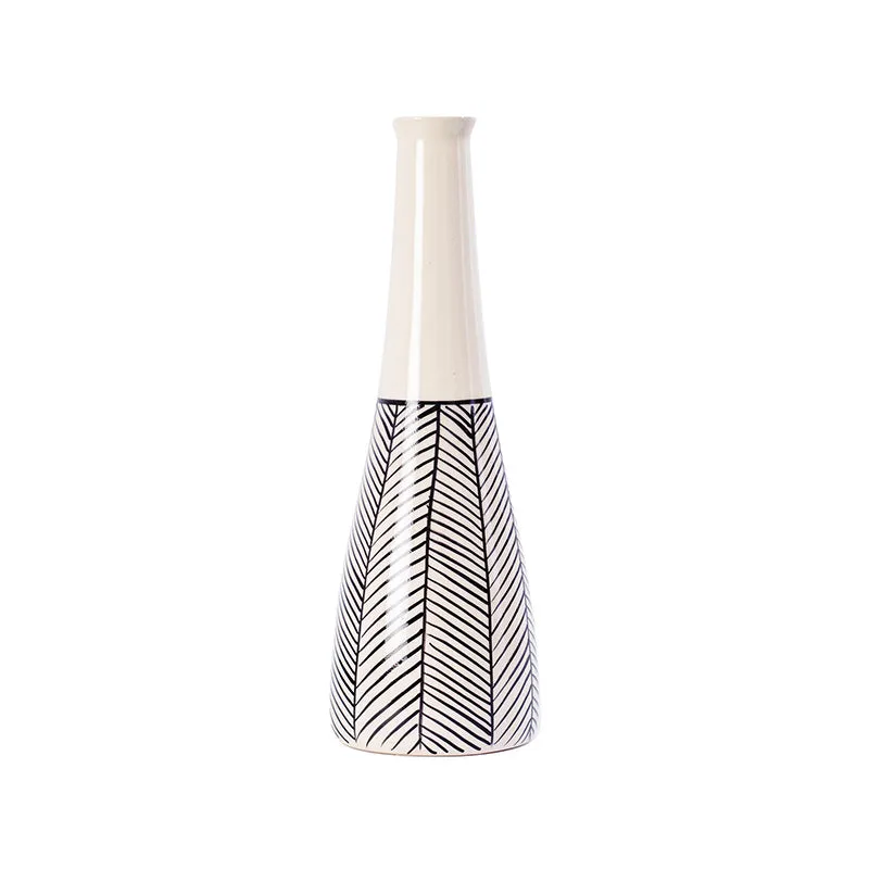 Astrea Line Ceramic Handcrafted Flower vase