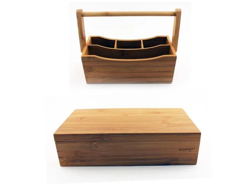 BergHOFF Bamboo 2pc Tea Box Set
