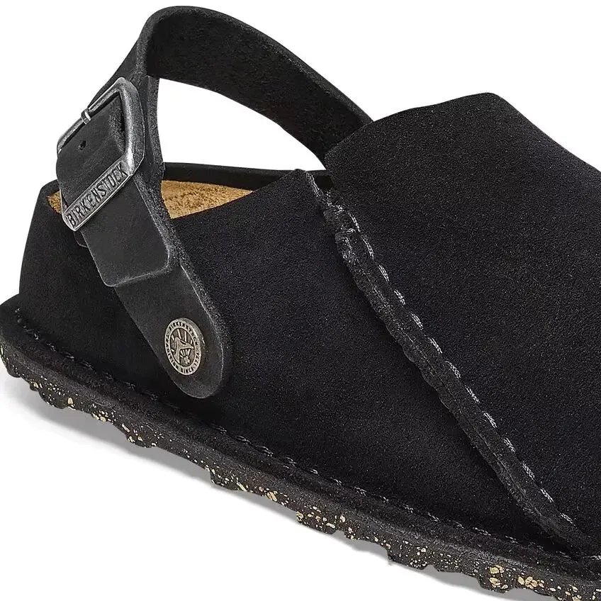 Birkenstock Lutry  Convertible Suede Clogs for All-Day Comfort