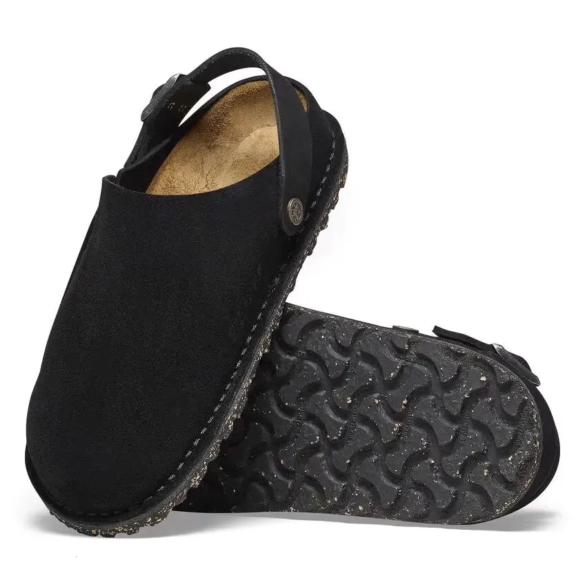 Birkenstock Lutry  Convertible Suede Clogs for All-Day Comfort