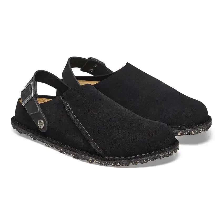 Birkenstock Lutry  Convertible Suede Clogs for All-Day Comfort