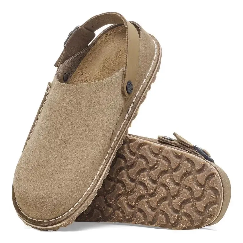 Birkenstock Lutry  Convertible Suede Clogs for All-Day Comfort