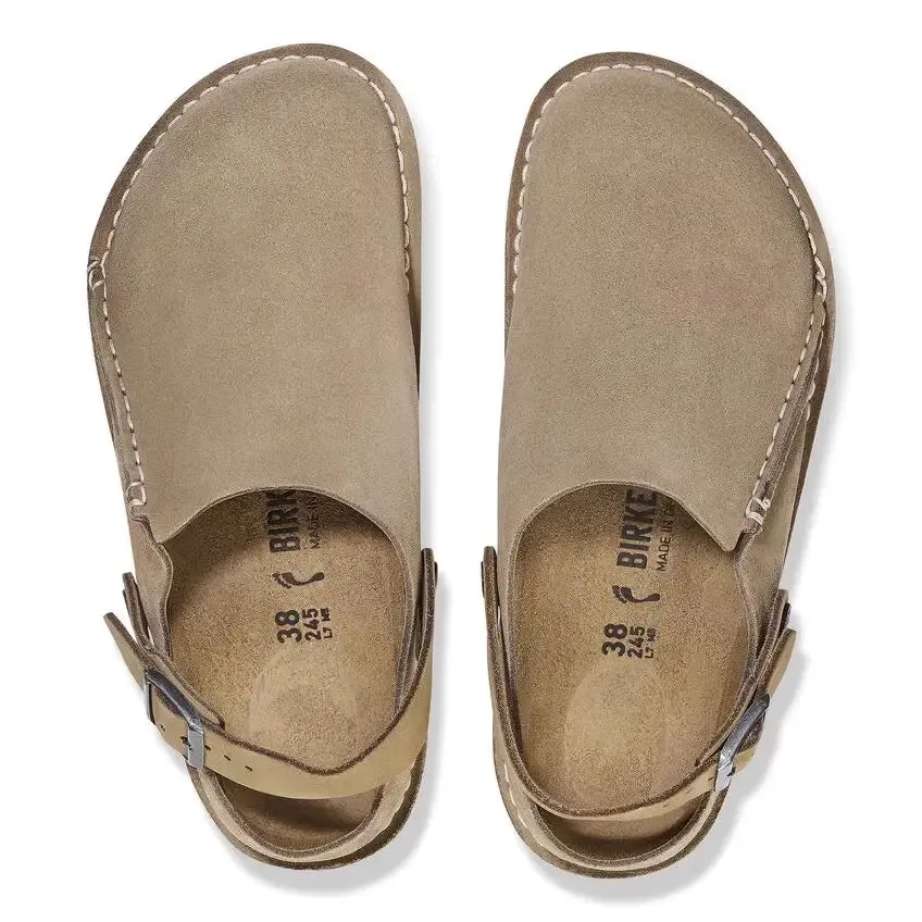 Birkenstock Lutry  Convertible Suede Clogs for All-Day Comfort