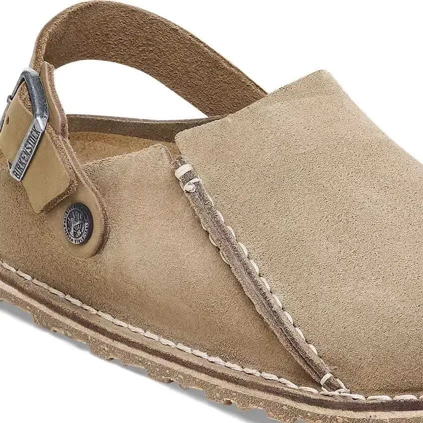 Birkenstock Lutry  Convertible Suede Clogs for All-Day Comfort