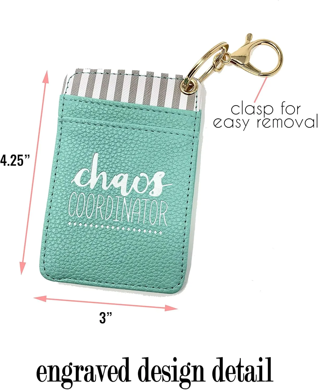 Brooke & Jess Designs Cute Keychain Wallets for Women - Gifts for Mother's Day, Birthday Present
