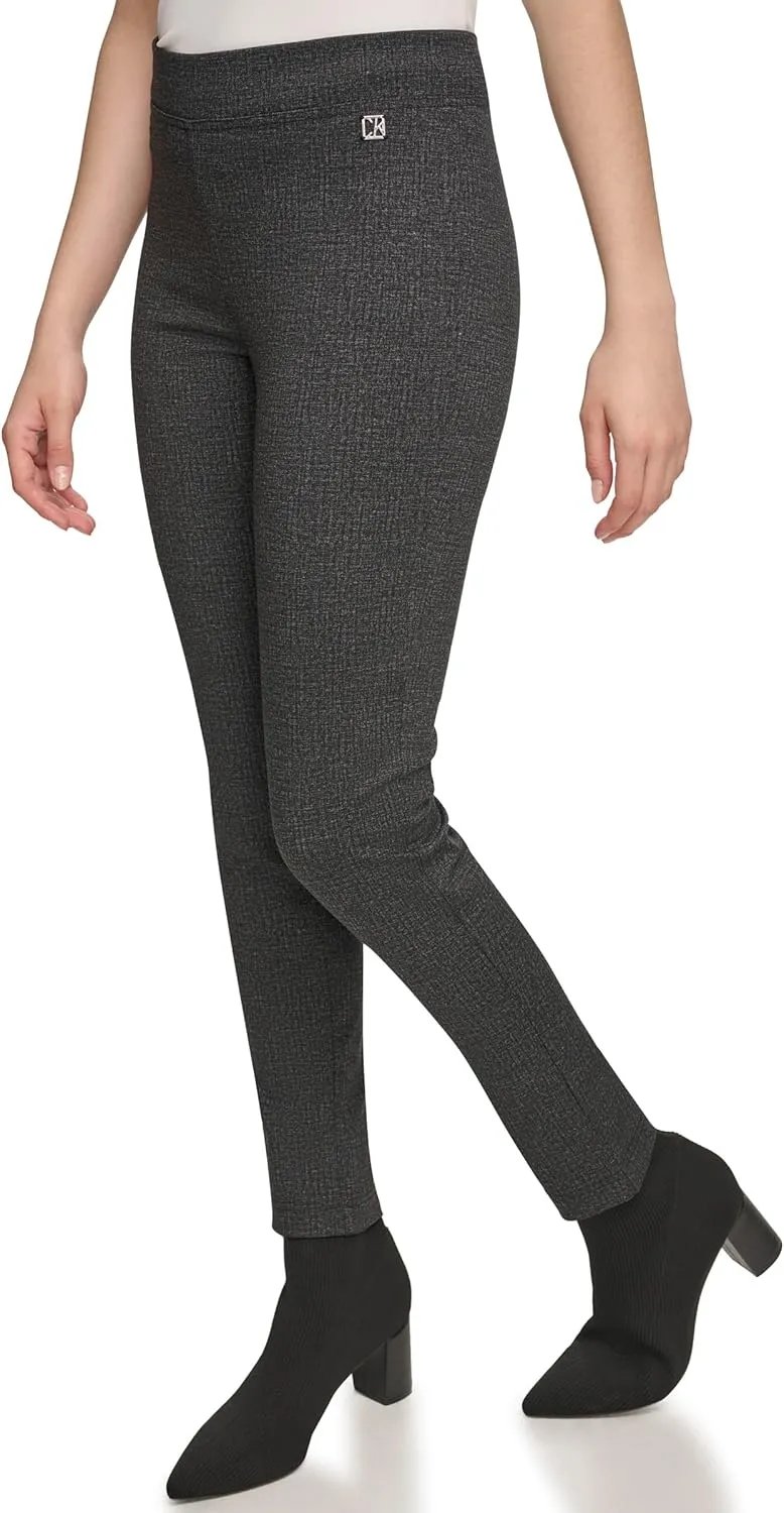 Calvin Klein Women's Twill Plaid Legging