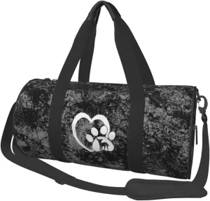 Chihuahuas Dog Convertible Garment Bag with Shoulder Strap, Carry on Garment Duffel Bag for Men Women - Rolling Foldable for Travel Luggage Bags (Black)