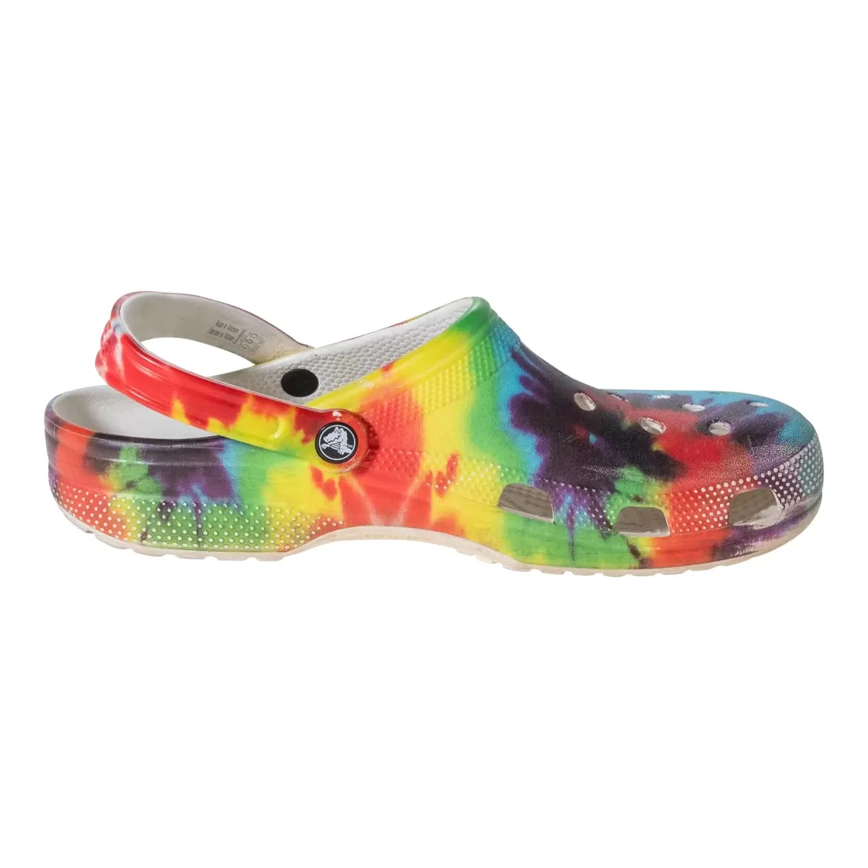 Crocs Classic Rainbow Tie-Dye Clogs - Men's