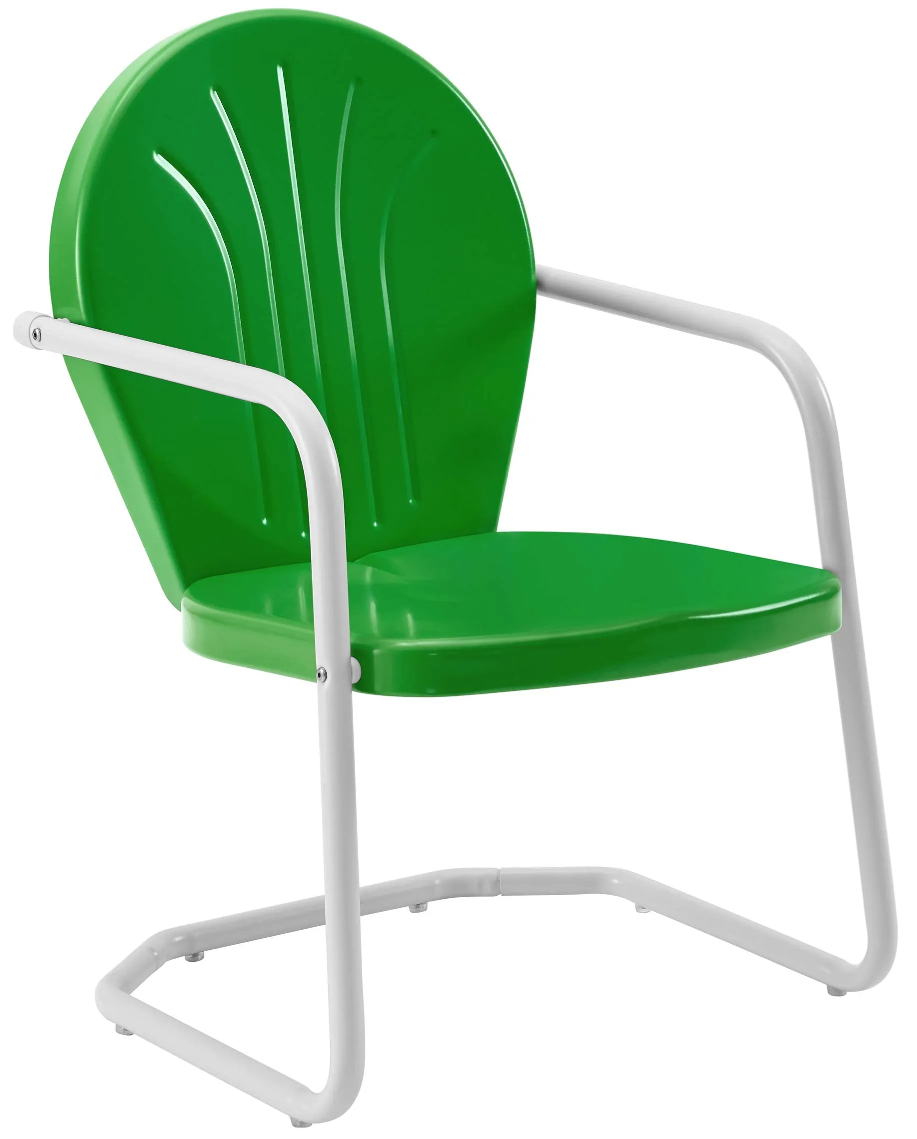 Crosley Furniture: Retro Metal Outdoor Bistro Set with Table and 2 Chairs