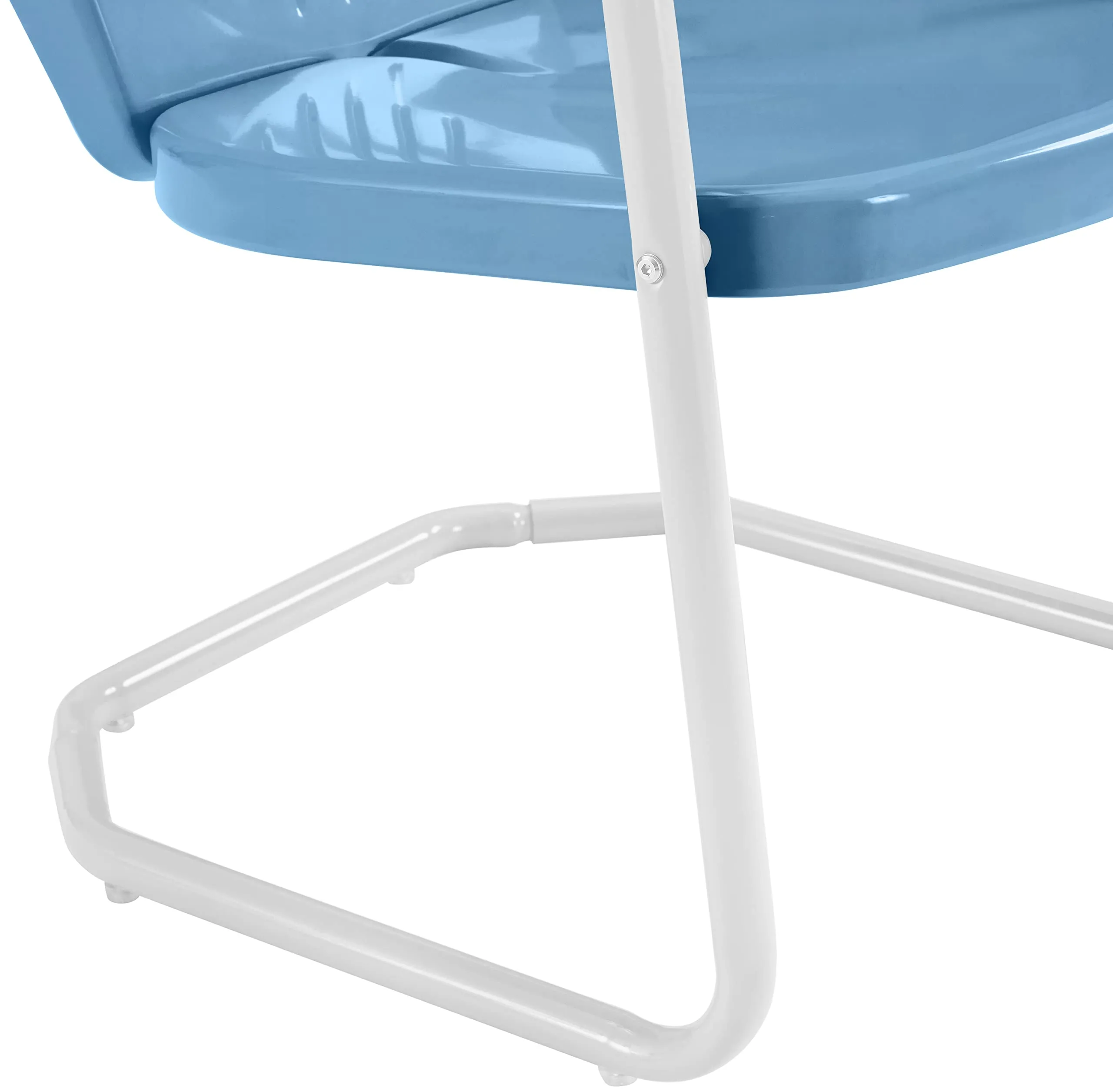 Crosley Furniture: Retro Metal Outdoor Bistro Set with Table and 2 Chairs