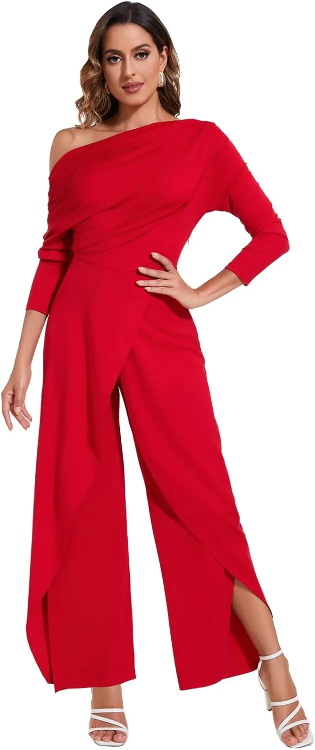 DinyIn Sexy Jumpsuit for Women Elegant for Party