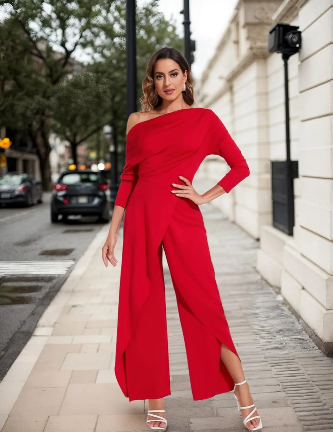 DinyIn Sexy Jumpsuit for Women Elegant for Party