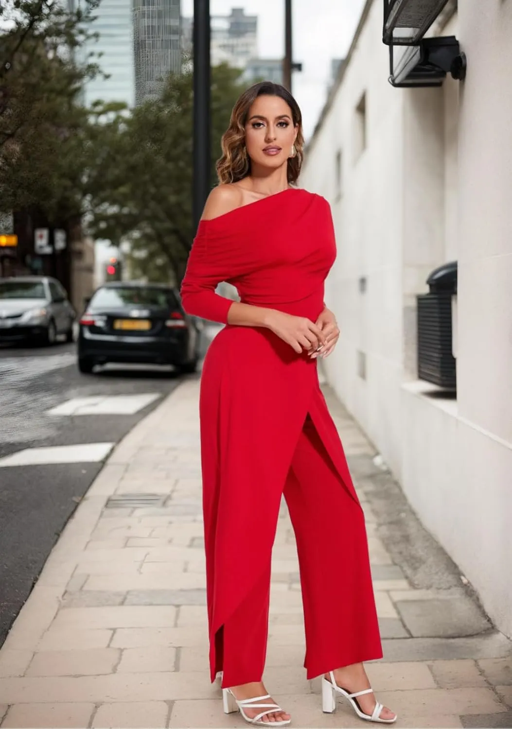 DinyIn Sexy Jumpsuit for Women Elegant for Party