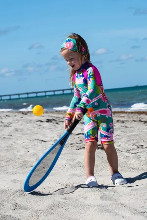 Everglades Girls Long Sleeve Sunsuit