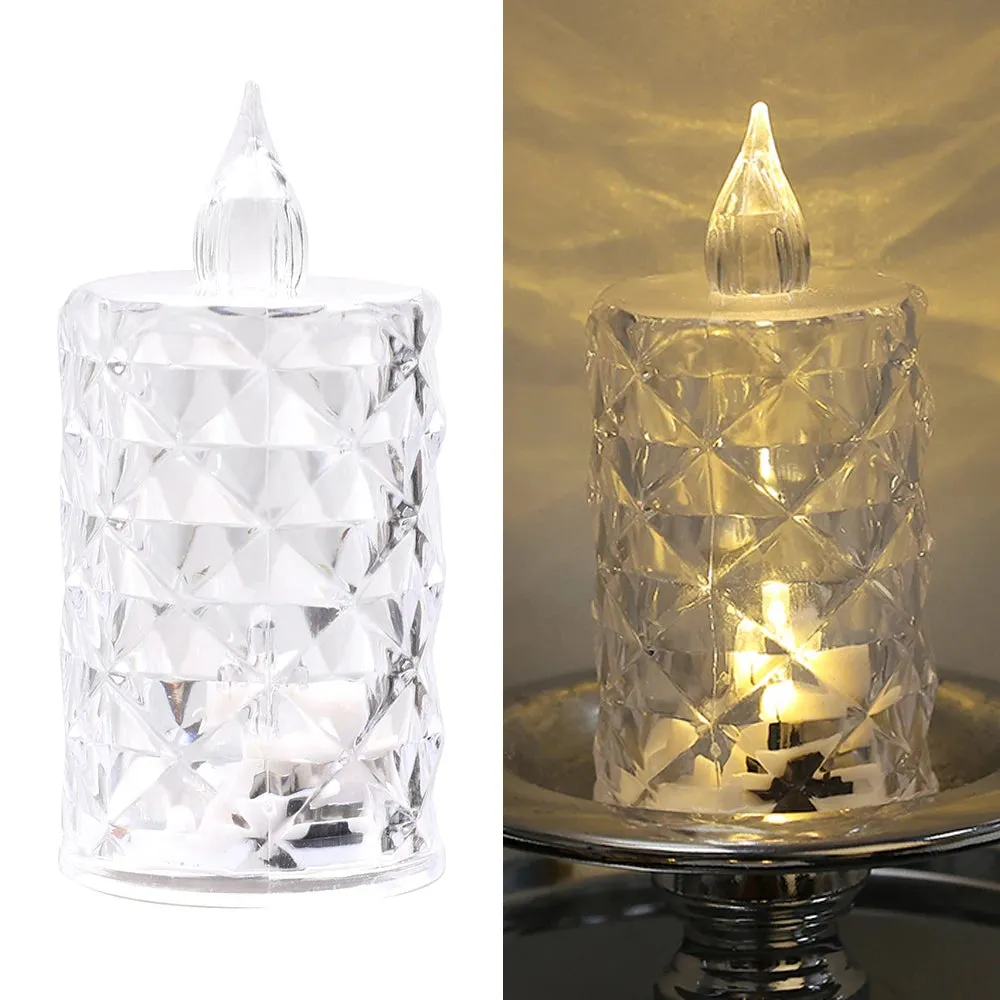 Flameless Transparent LED Candlelight