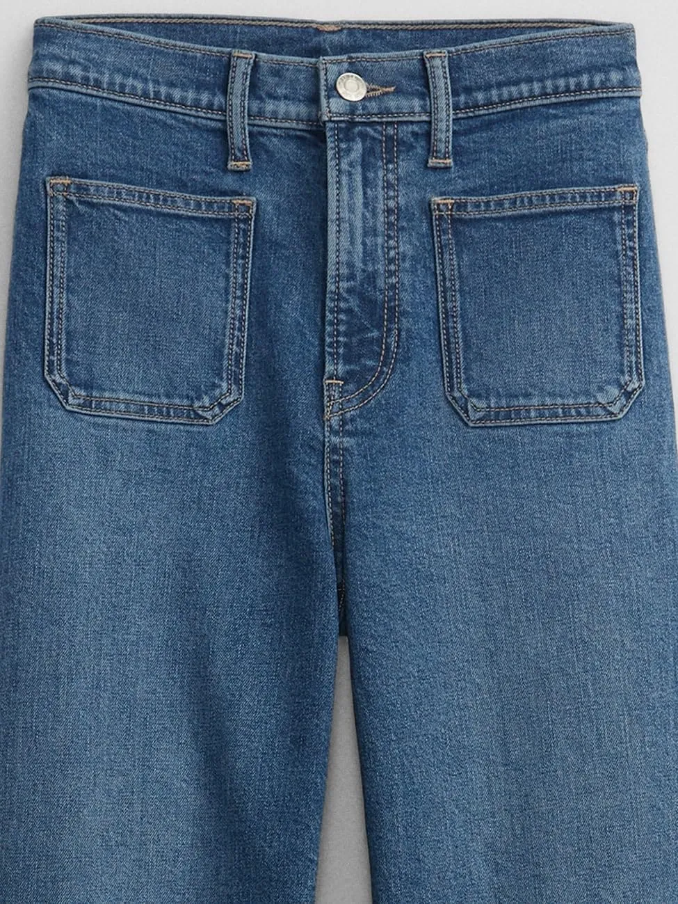 GAP Women's High Rise Wide Leg Jeans