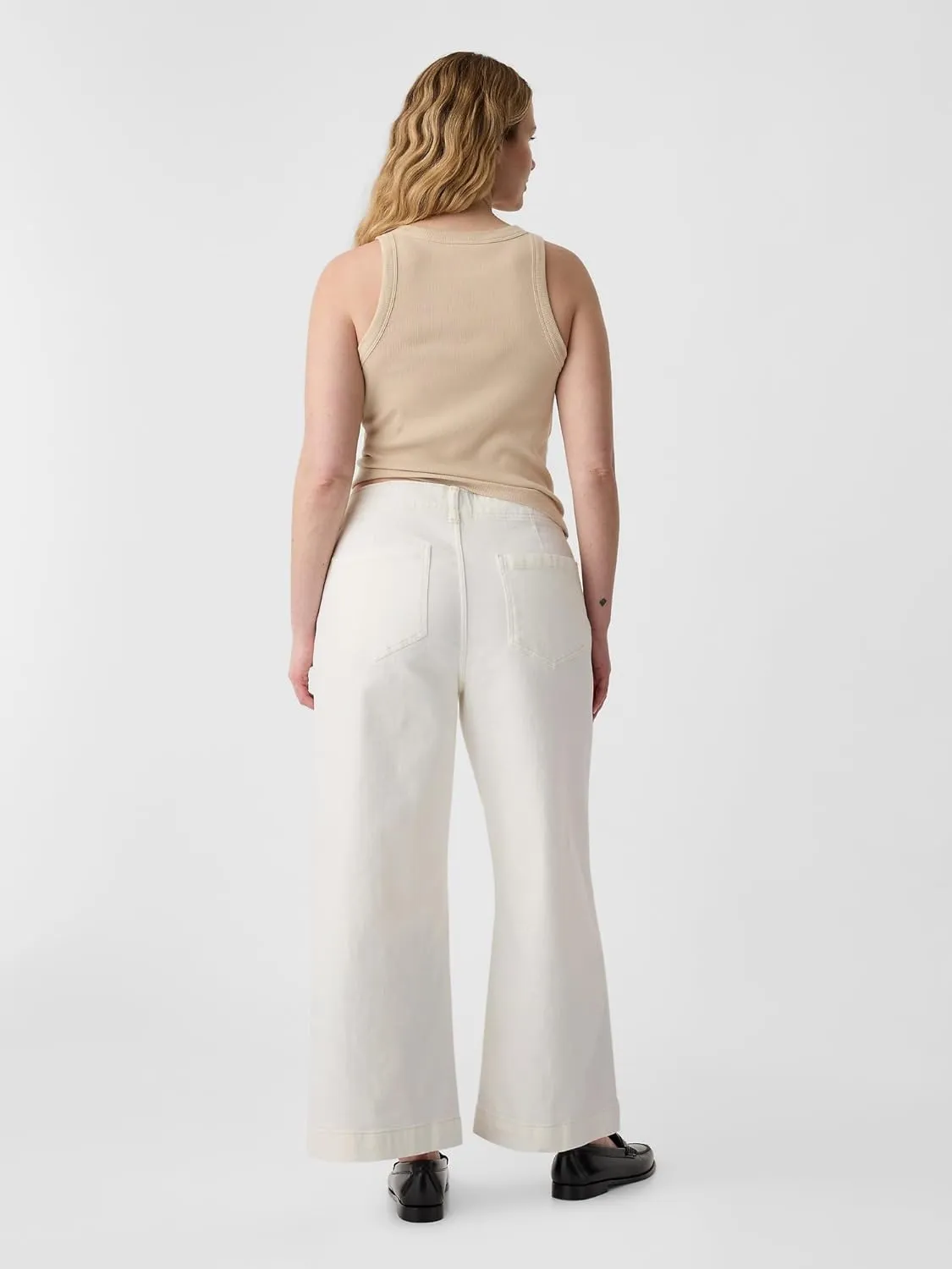 GAP Women's High Rise Wide Leg Jeans