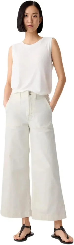 GAP Women's High Rise Wide Leg Jeans