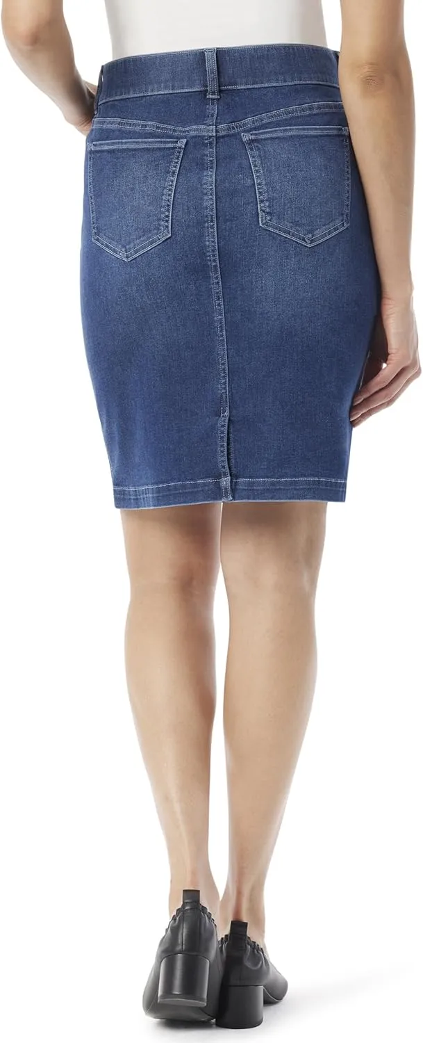 Gloria Vanderbilt Women's Shape Effect Pull on Pencil Skirt Standard