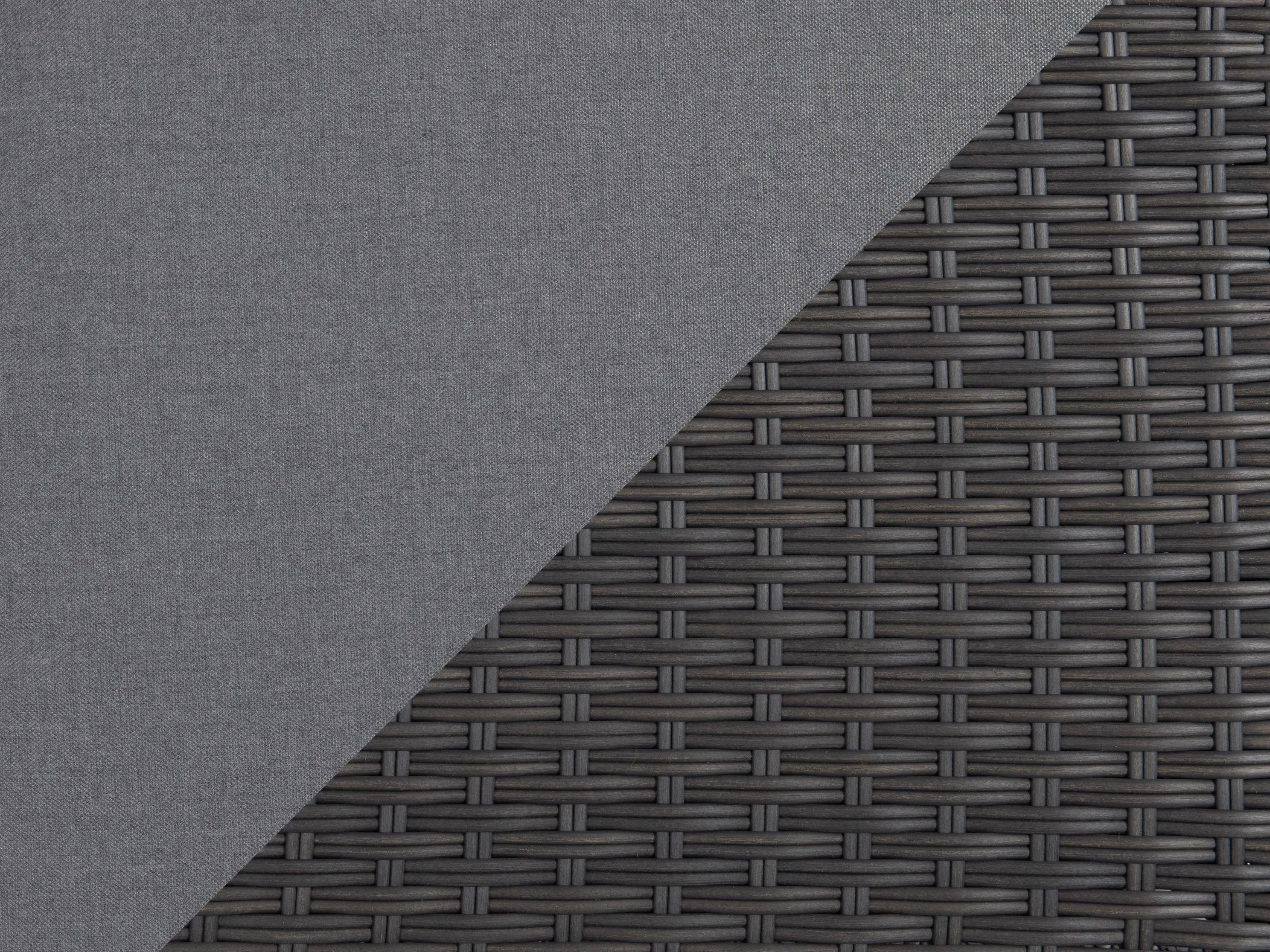 Grey Outdoor Sectional Right Arm Chair
