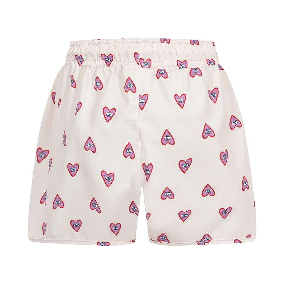 Hearts Girls Swim Shorts