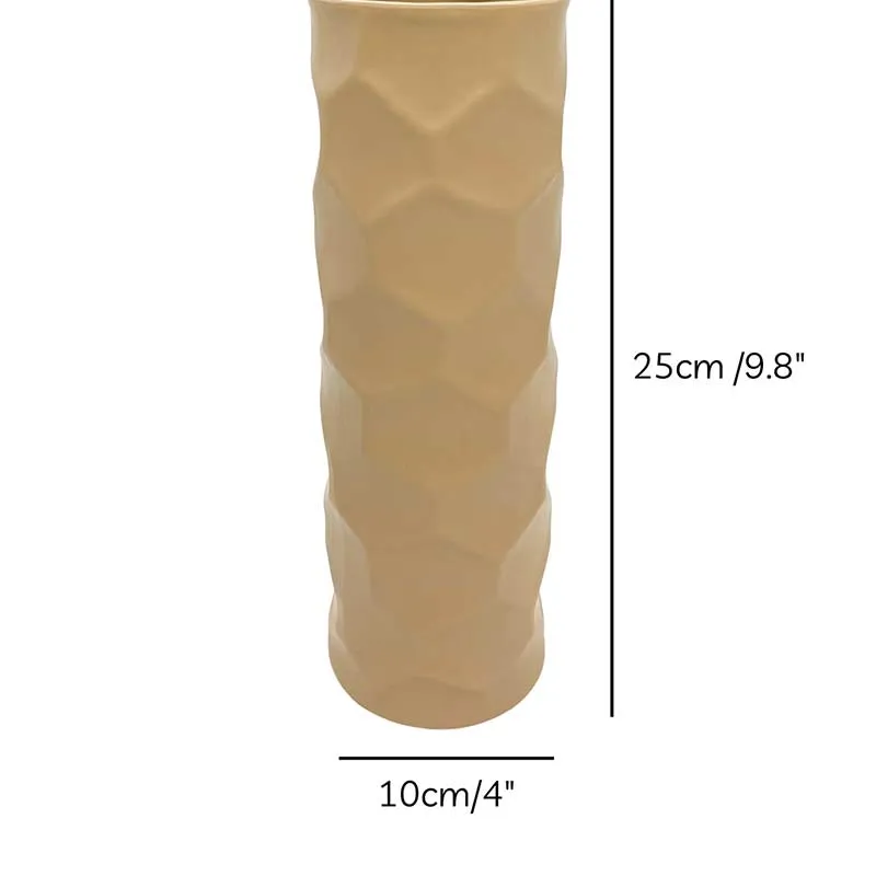Honeycomb Pattern Vase