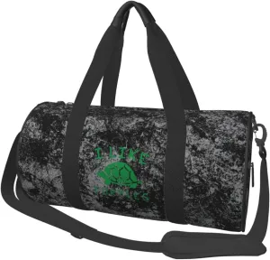 I Like Turtles Convertible Garment Bag with Shoulder Strap, Carry on Garment Duffel Bag for Men Women - Rolling Foldable for Travel Luggage Bags (Black)