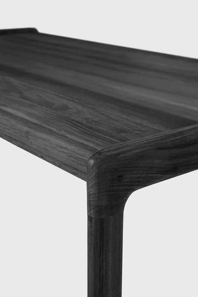 Jack Outdoor Coffee Table - Teak Black 120 cm