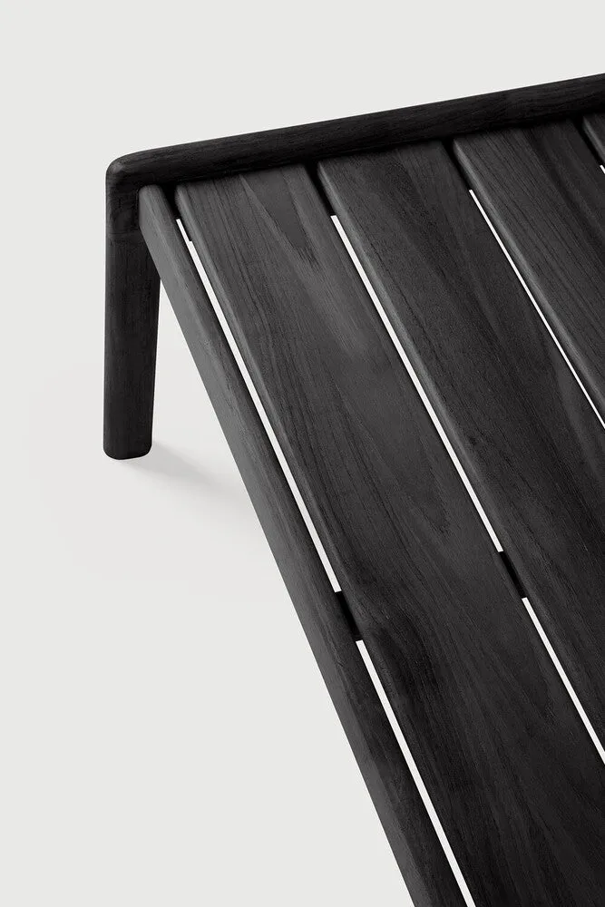 Jack Outdoor Coffee Table - Teak Black 120 cm