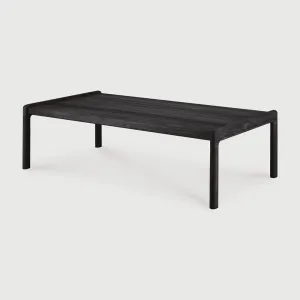Jack Outdoor Coffee Table - Teak Black 120 cm