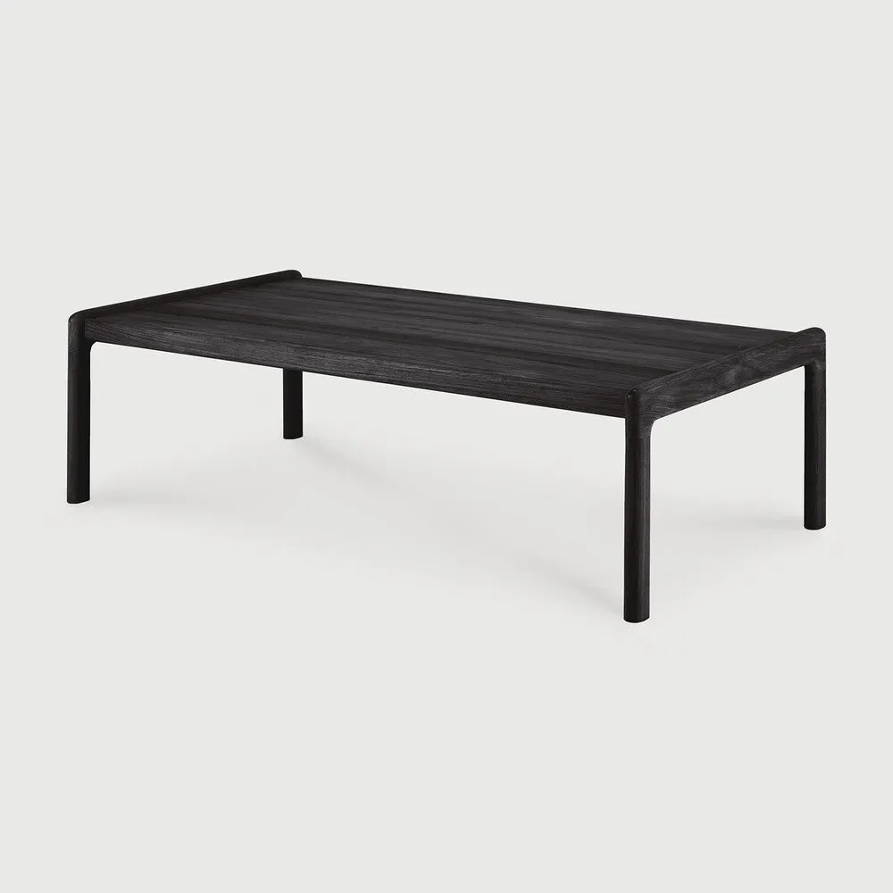 Jack Outdoor Coffee Table - Teak Black 120 cm