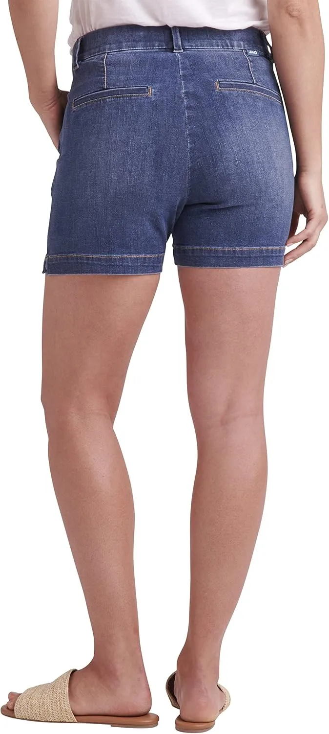 JAG Women's Maddie Mid Rise 5" Pull-on Short