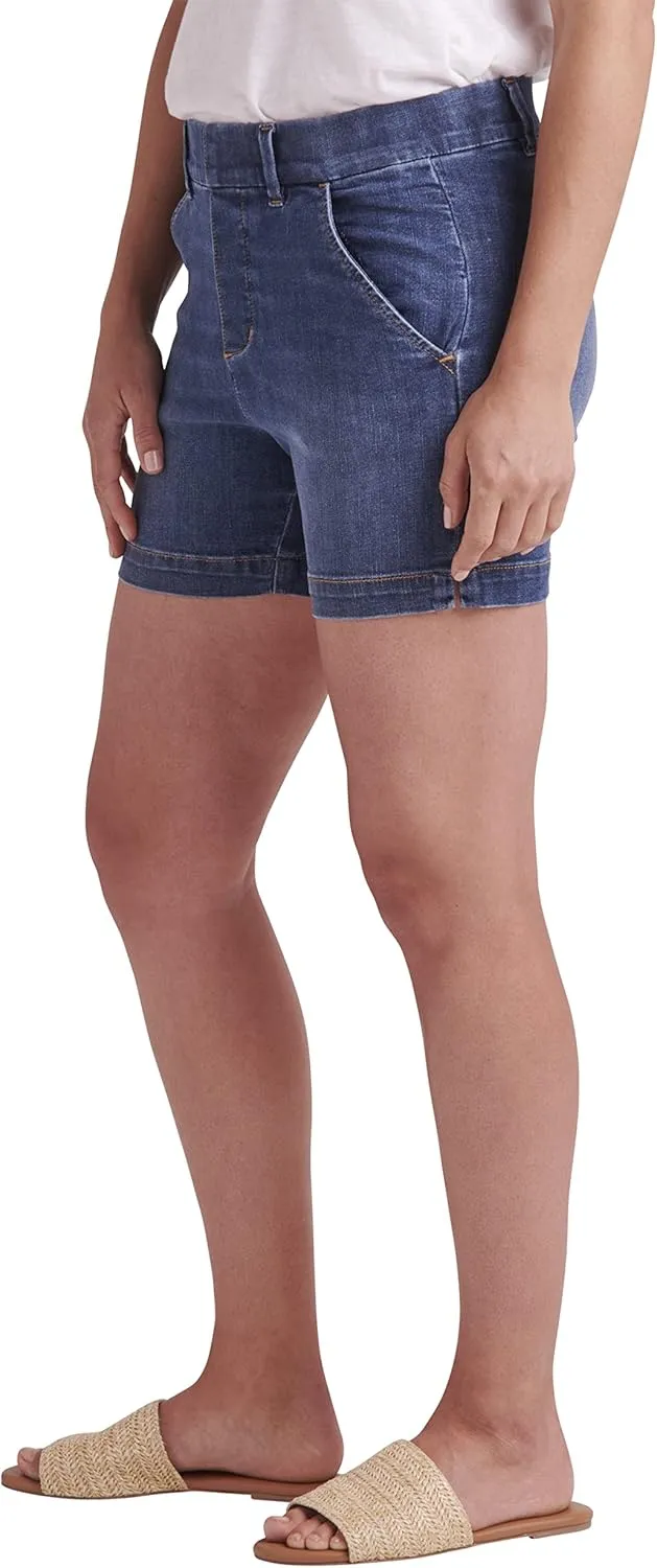 JAG Women's Maddie Mid Rise 5" Pull-on Short