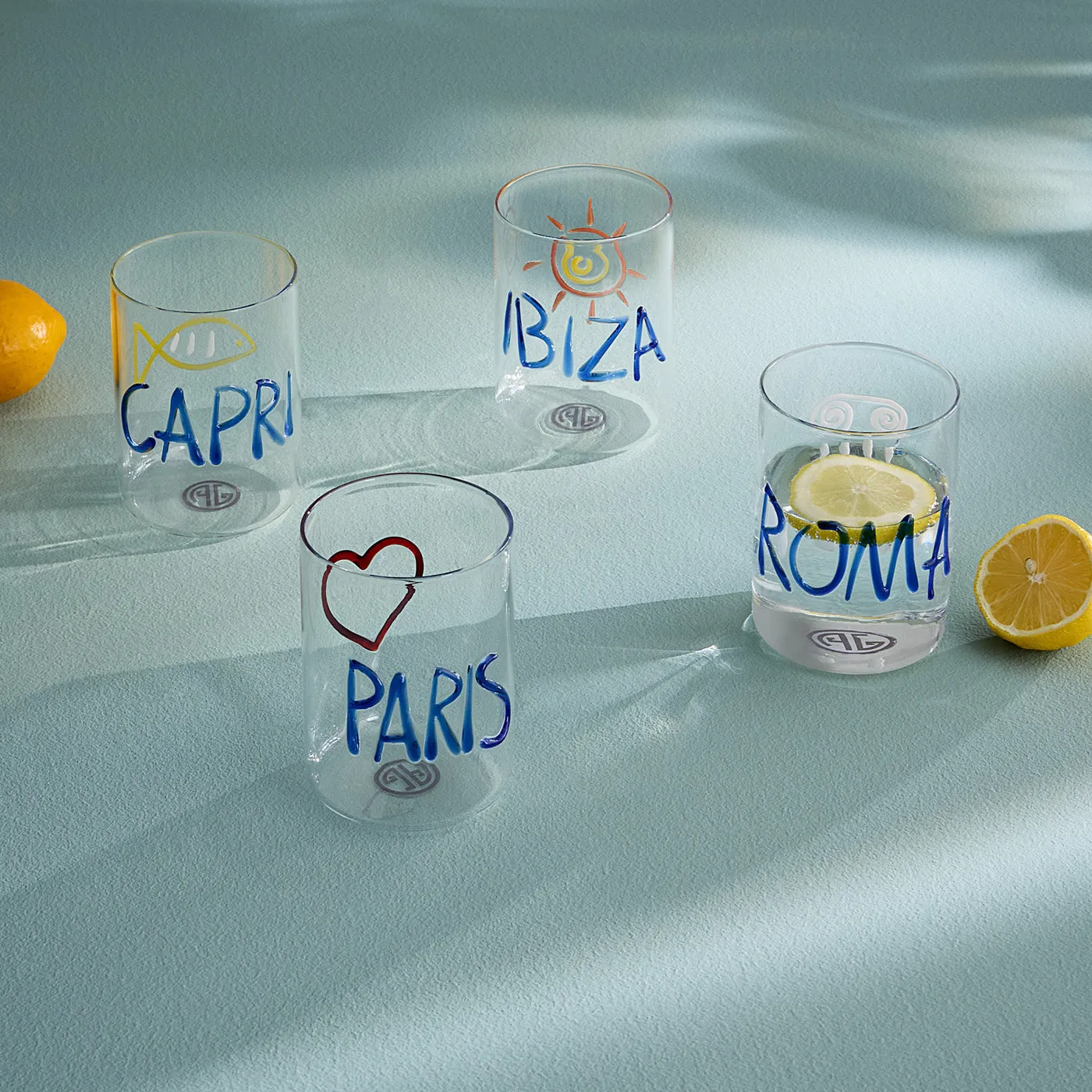 Jet Set Glassware Set