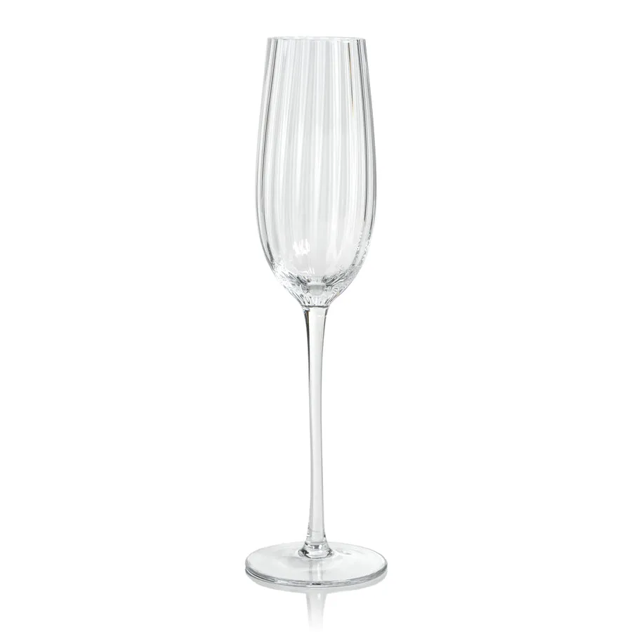 Madeleine Optic Glassware Collection - Clear