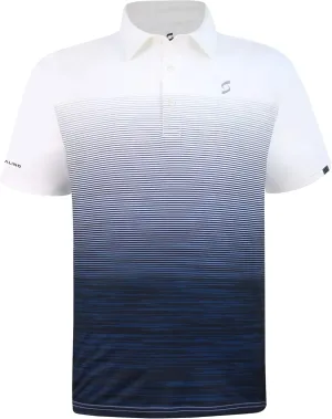 Mens Athletic Tennis Polo Shirt. Material Wicks Sweat and Dries Fast, Size S-2XL