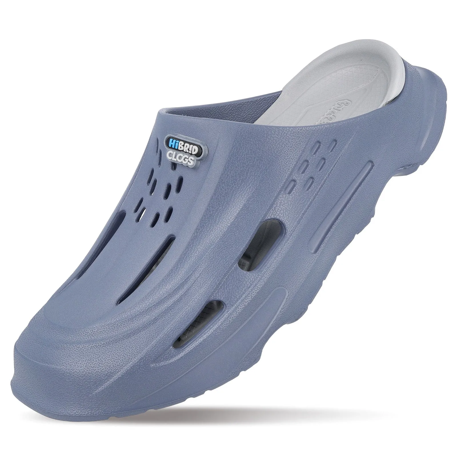 Men's Hybrid Clogs  - WE8787 Cool Grey