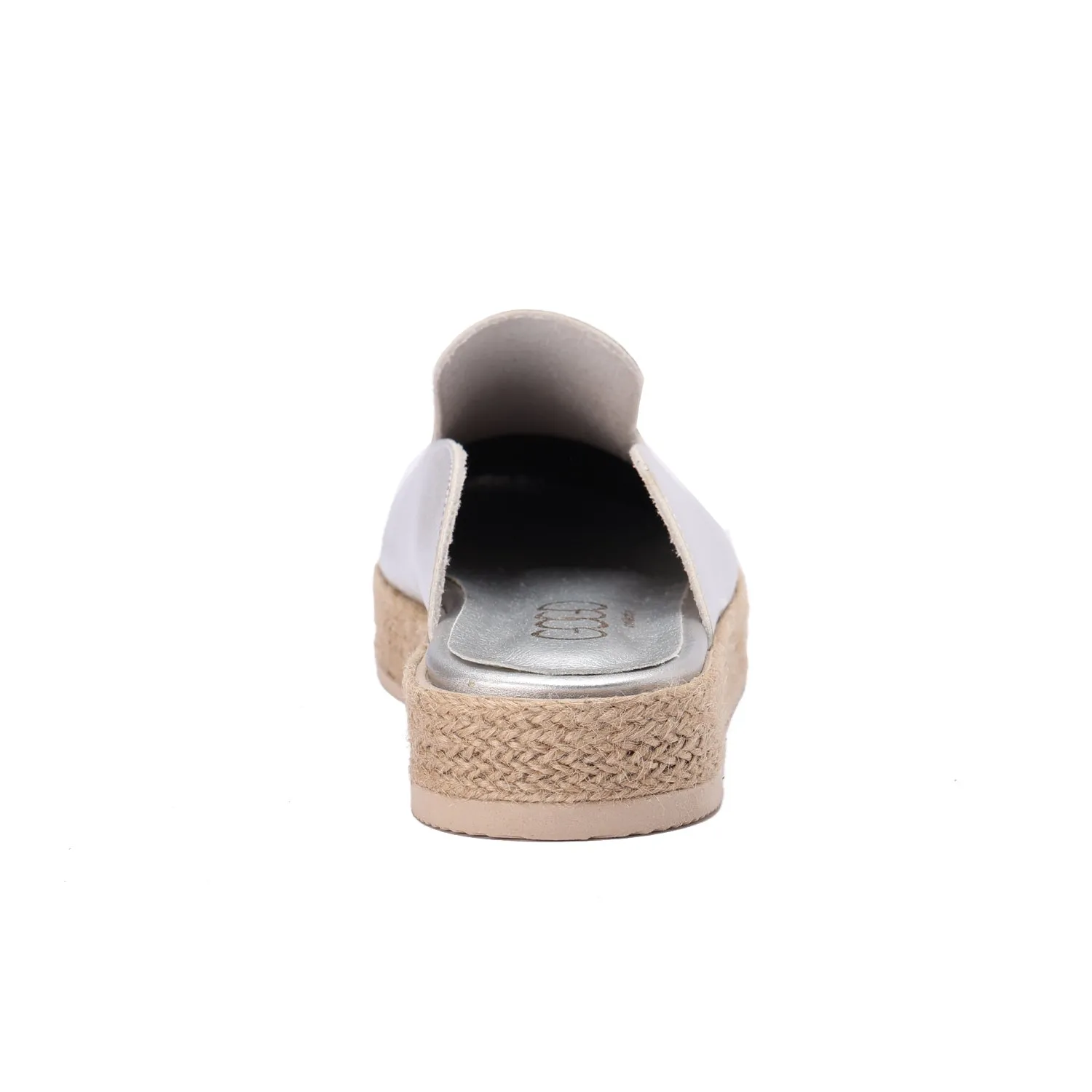 Modern Metallic Clogs -Silver