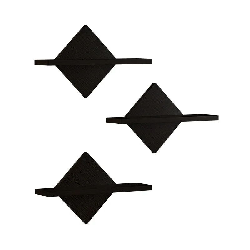 Morza Wall Shelf - Black