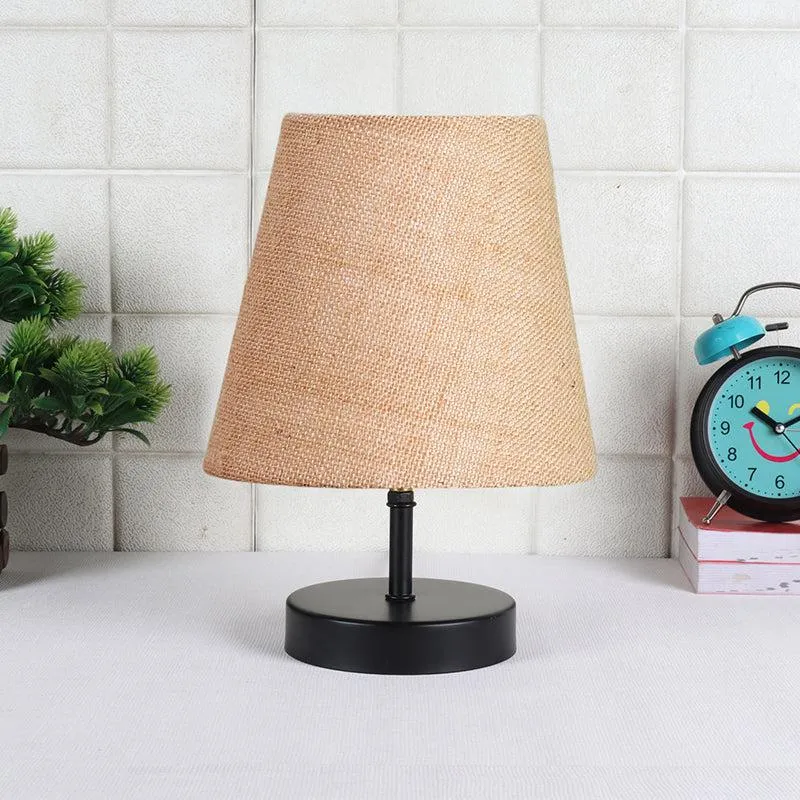 Otravo Table Lamp With Jute Shade  - Beige