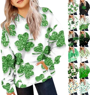 Oversized Hoodies For Teen Girl Cute Heart Graphic Pullover Tops Long Sleeve Hooded Girls Valentines Outfits Clothes