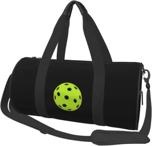 Pickleball Convertible Garment Bag with Shoulder Strap, Carry on Garment Duffel Bag for Men Women - Rolling Foldable for Travel Luggage Bags (Black)