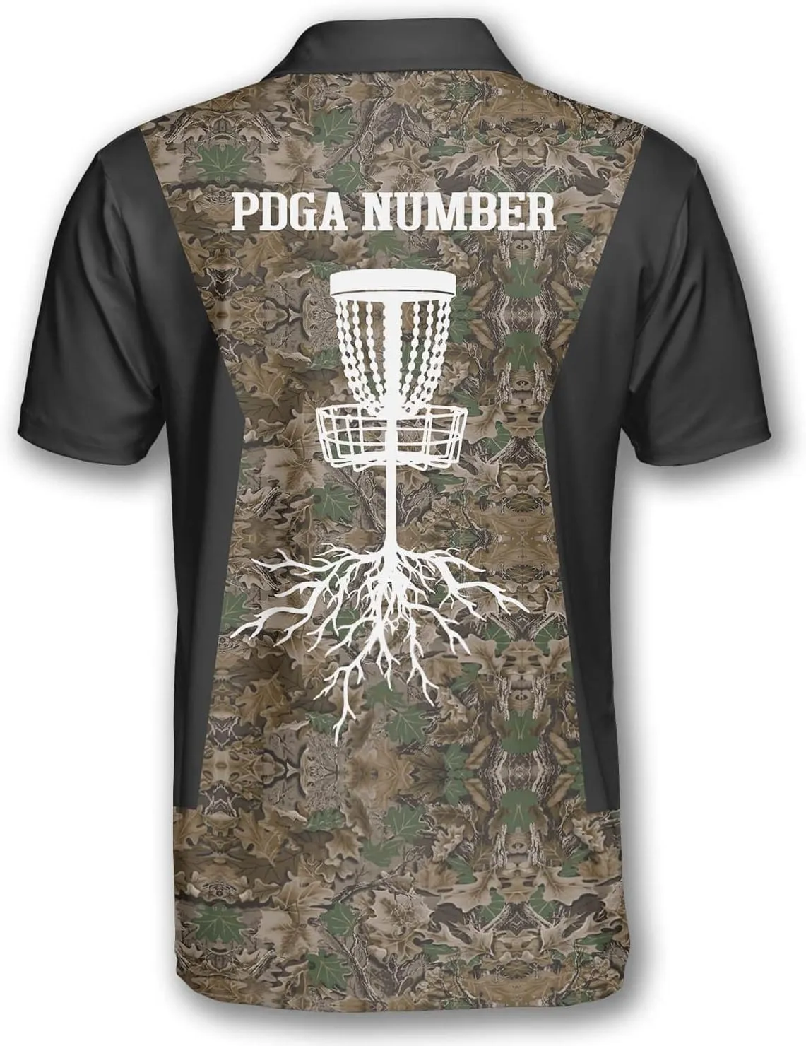 PRIMESTY Disc Golf Polo Shirts for Men, Custom Name & PDGA Number Jerseys, Size S-5XL