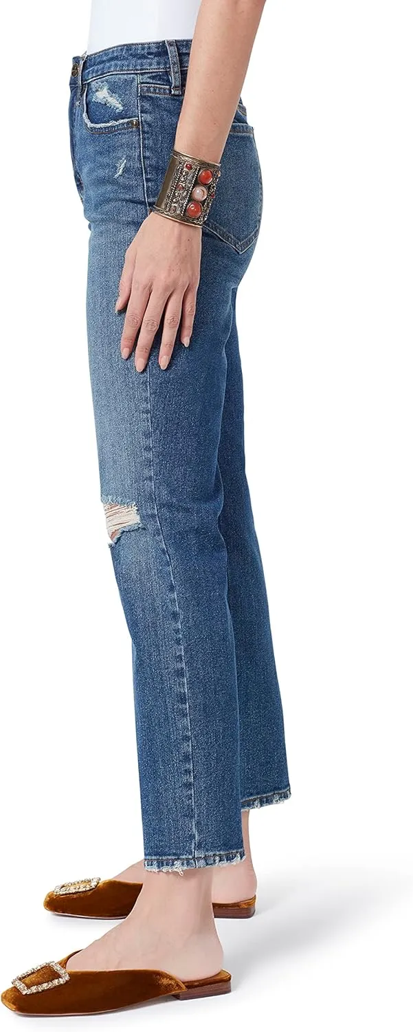 Sam Edelman Women's High Rise Slim Straight Ankle