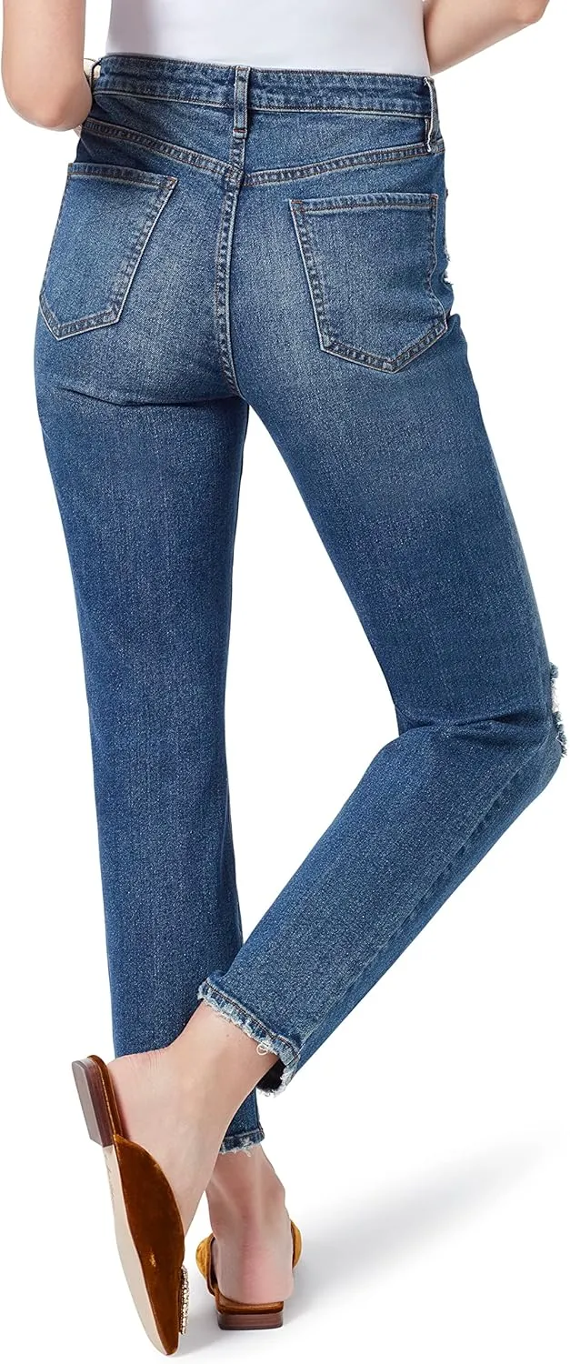 Sam Edelman Women's High Rise Slim Straight Ankle
