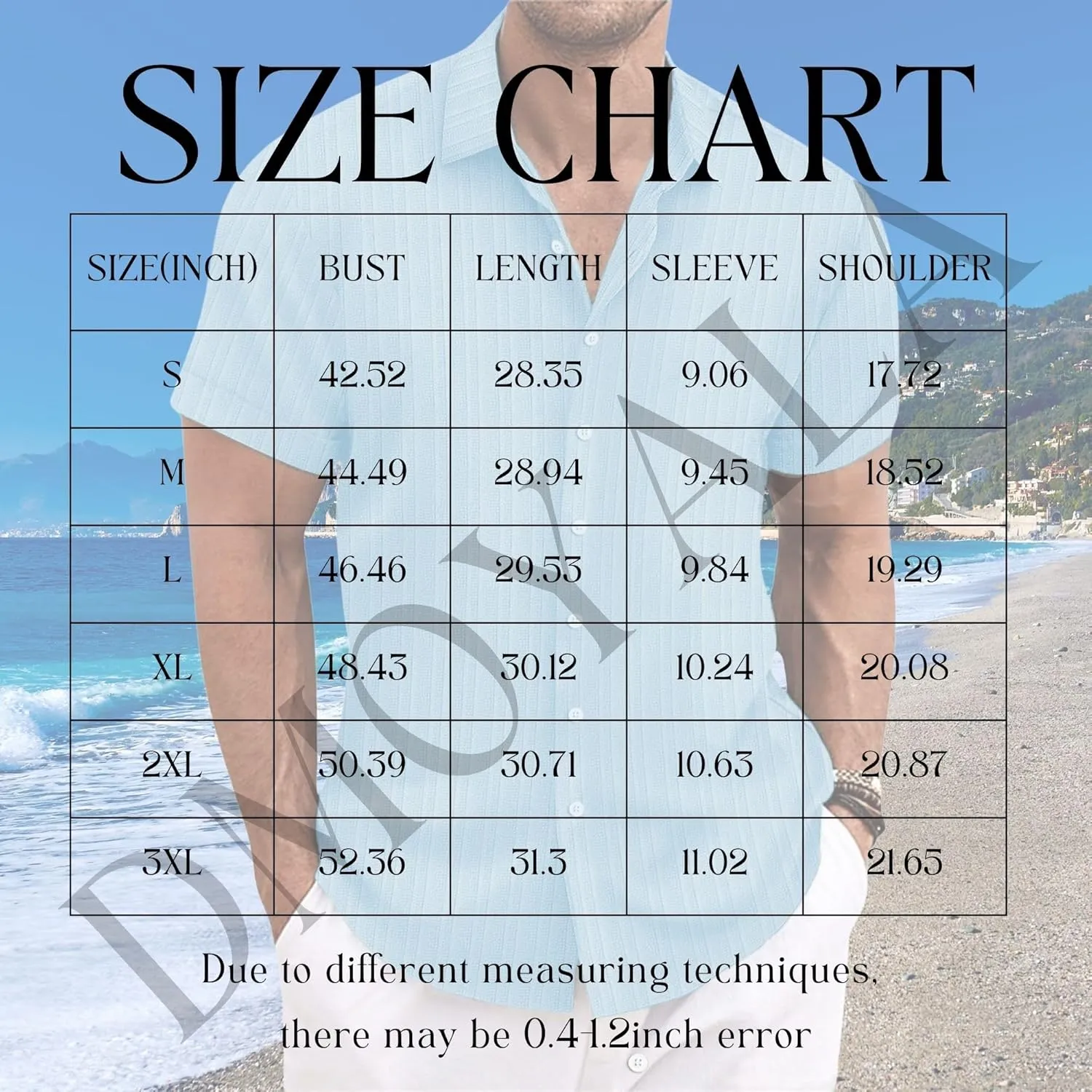 Short Sleeve Shirts Men Polo Striped Button Down Slim Fit Lapel Collar Jacquard Casual Summer Beach Tee Tops