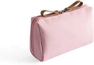 Small Makeup Bag, Makeup Pouch, Reusable Toiletry Bag Storage Bag Travel Cosmetic Organizer for Women and Girls